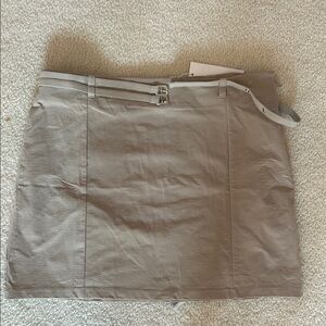 Stylish Tan Skirt from mango
